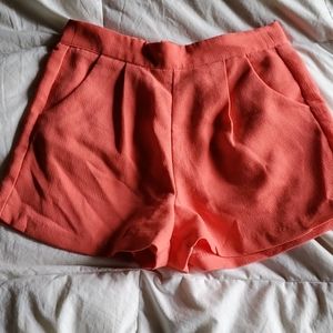 Coral shorts
